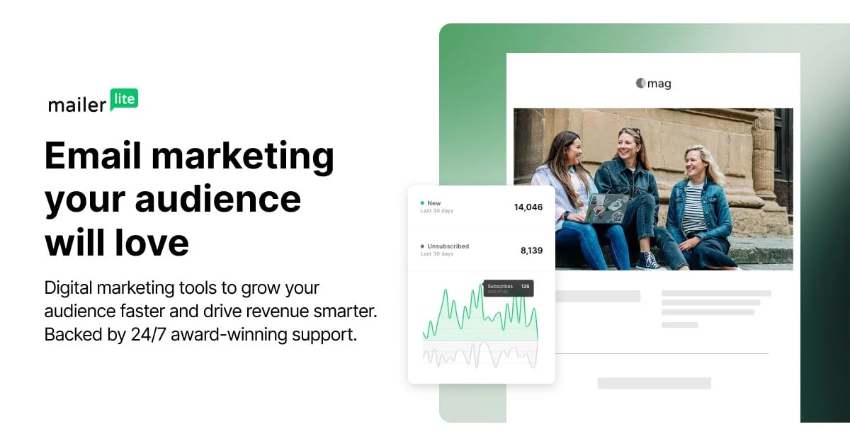 Preview of MailerLite