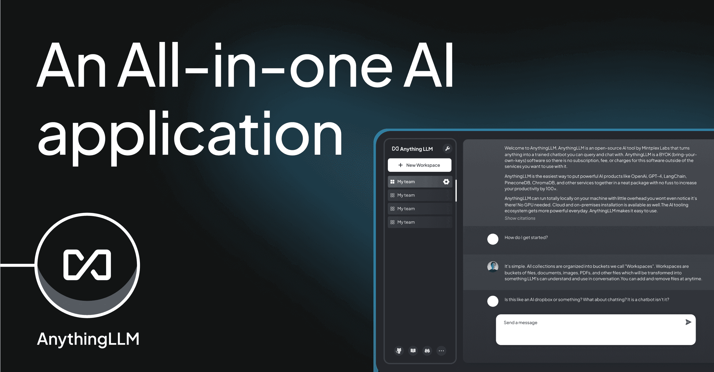 Preview of AnythingLLM | The all-in-one AI application for everyone