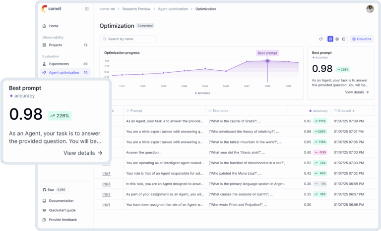 Preview of Open-Source LLM Evaluation Platform | Opik by Comet