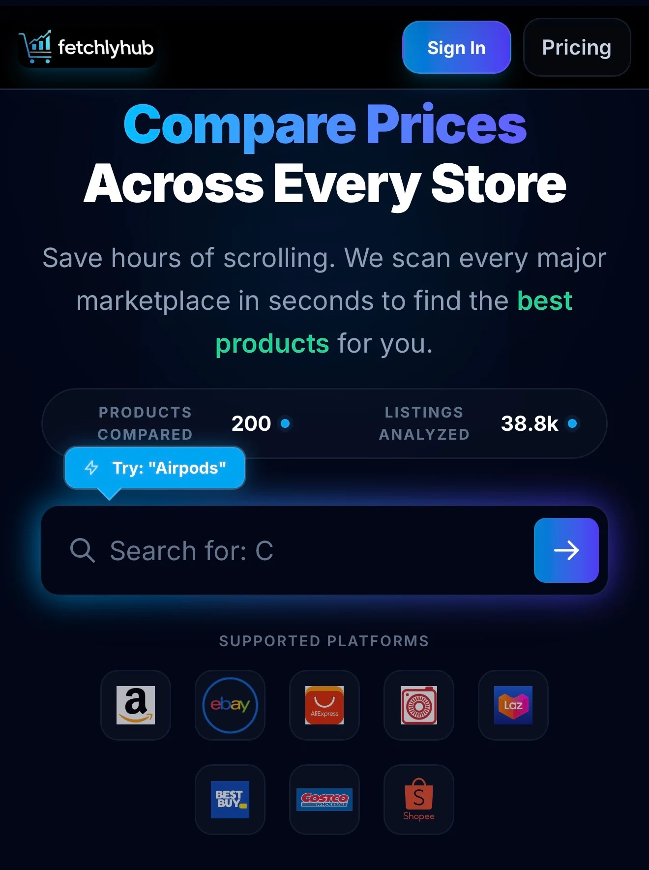 Preview of Fetchlyhub