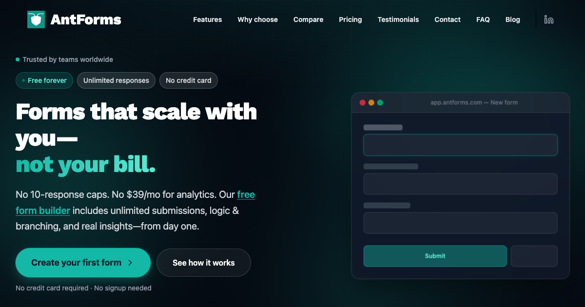 Preview of AntForms