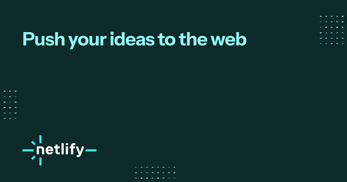 Preview of Netlify