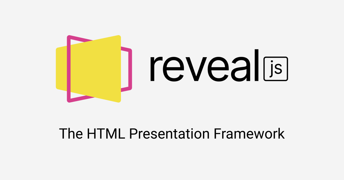 Preview of The HTML presentation framework | reveal.js