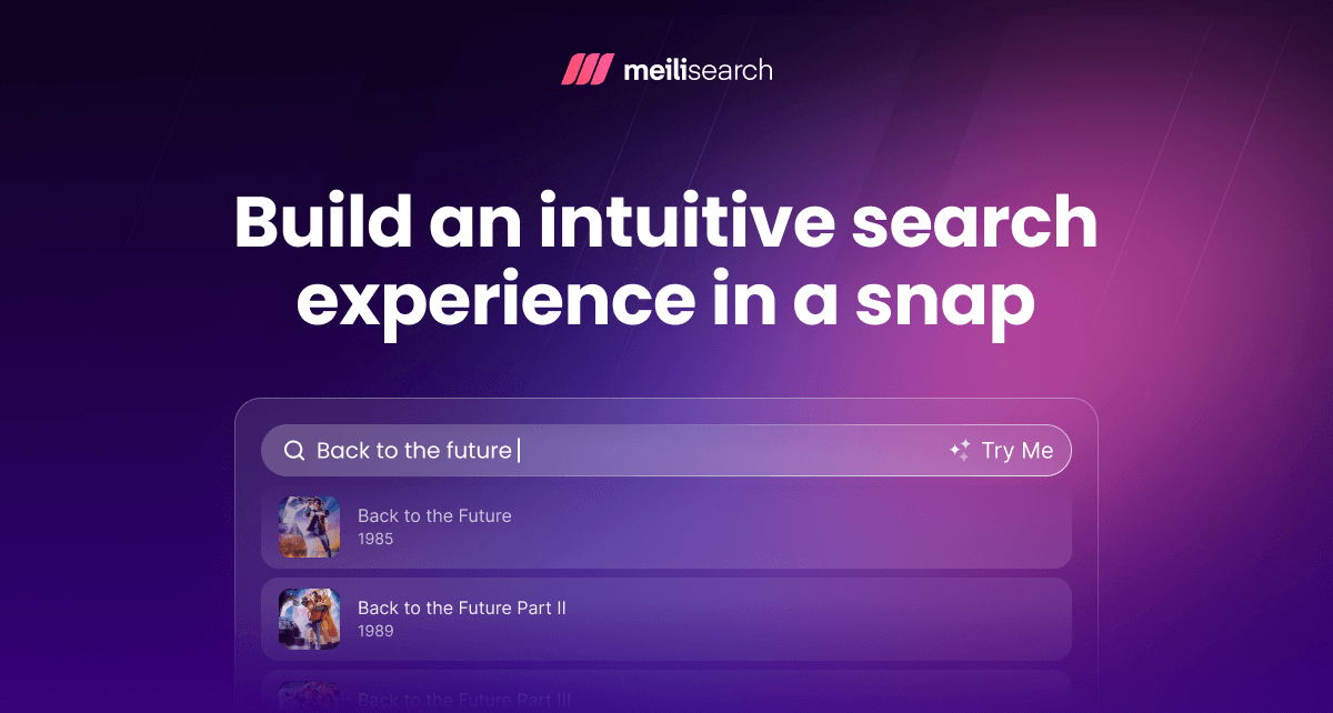 Preview of Meilisearch: Unified Search & AI Retrieval Platform