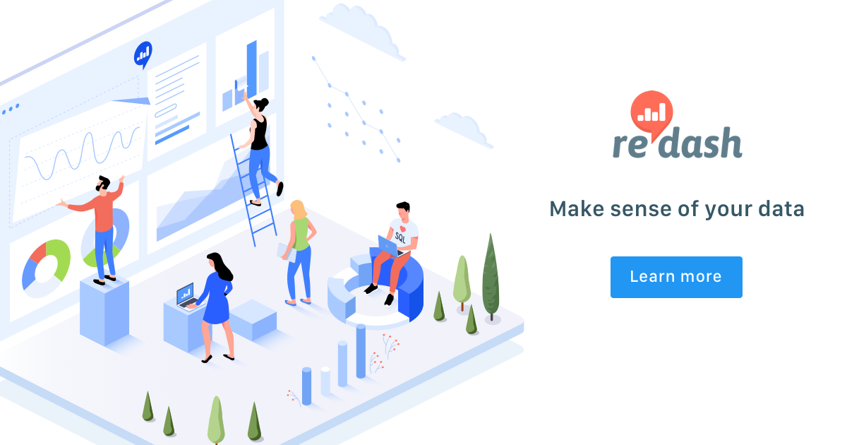 Preview of Redash helps you make sense of your data
