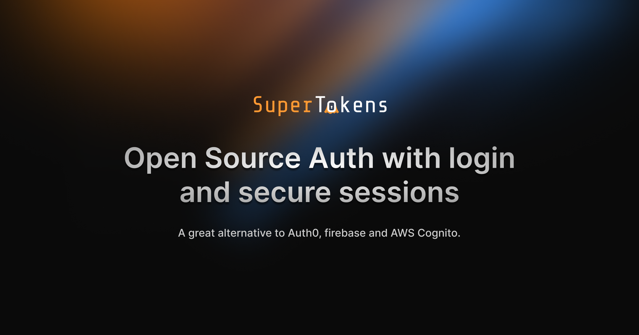 Preview of SuperTokens, Open Source User Authentication