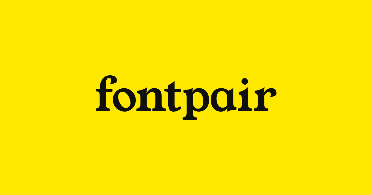 Preview of Font Pairings â Free Google Font Combinations & Generator | Fontpair
