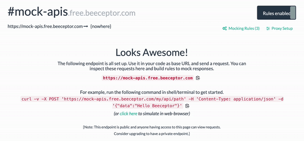 Preview of Mock APIs - Free REST & SOAP APIs for Devs & QA