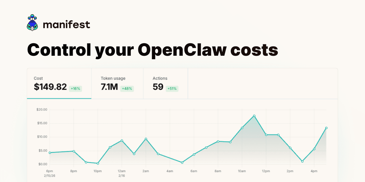 Preview of Manifest | The Open Source LLM Router for OpenClaw