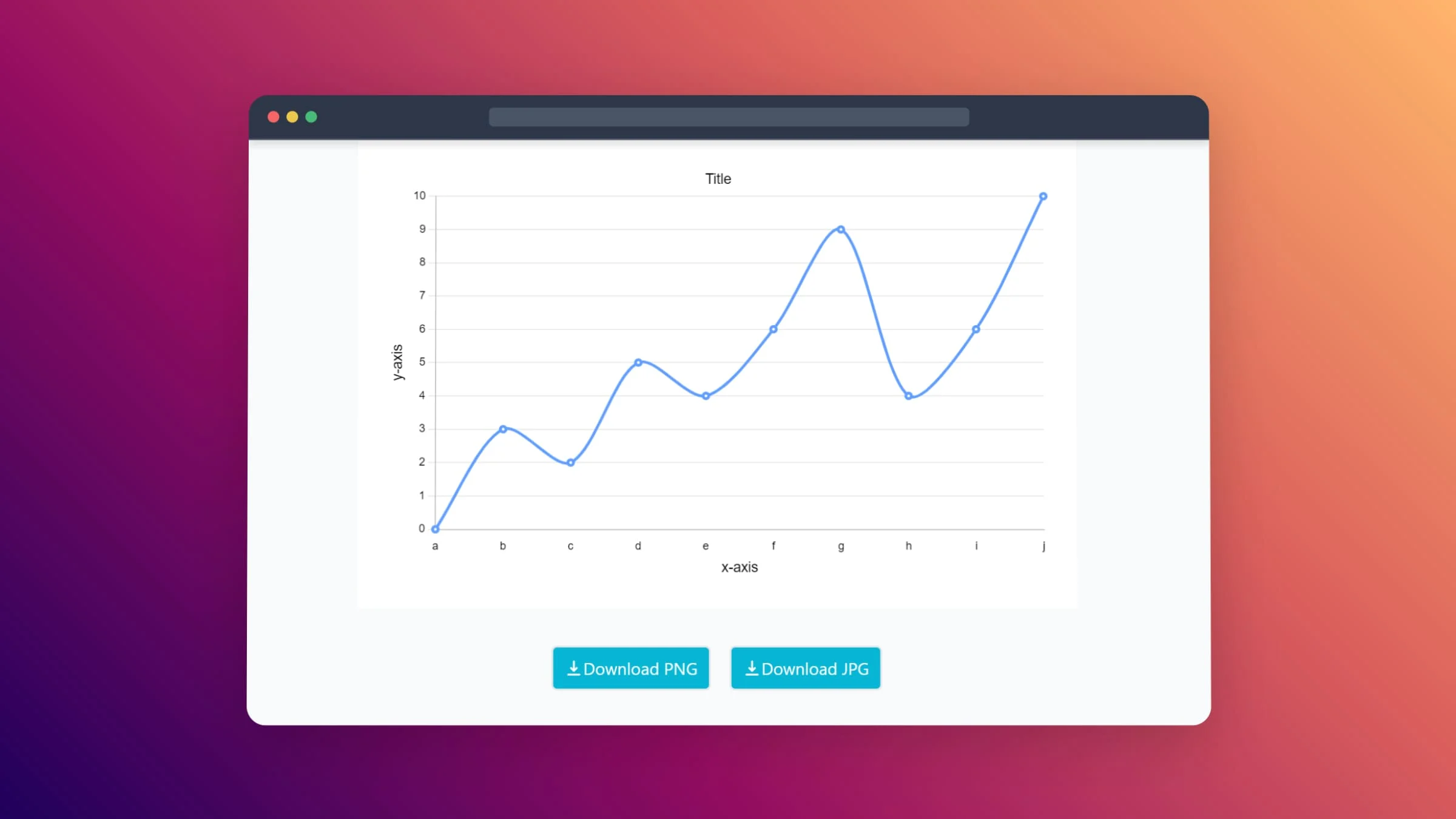 Preview of Line Graph Maker | Create a line chart for free