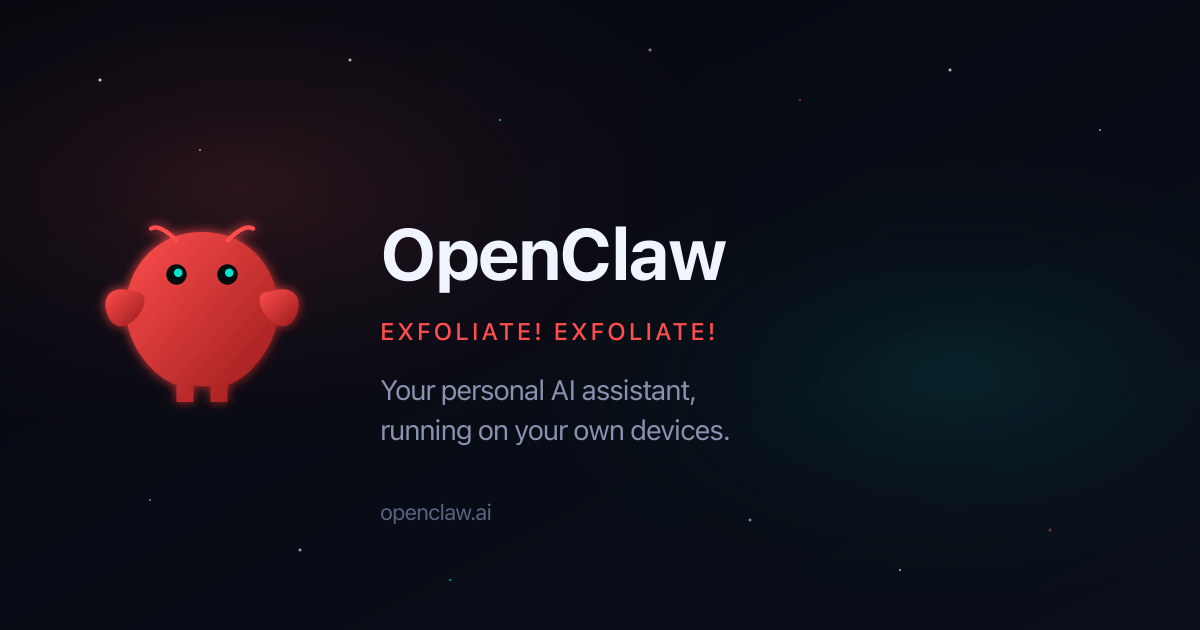 Preview of OpenClaw — Personal AI Assistant