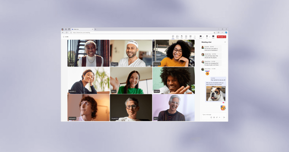 Preview of Free Online Meetings & Video Calls | Microsoft Teams