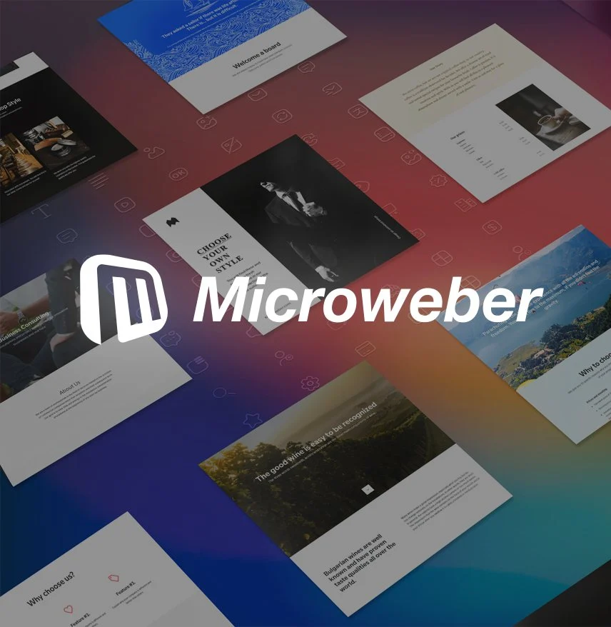 Preview of Ai Website Builder with Online Shop - Microweber