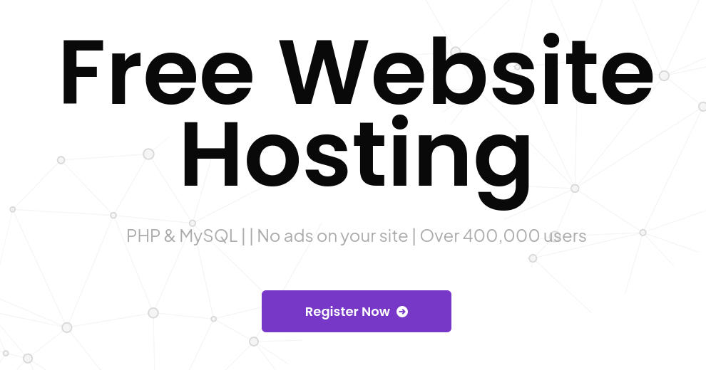 Preview of Free Website Hosting - InfinityFree