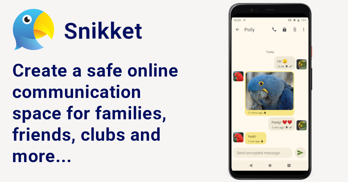 Preview of Snikket Chat | Simple, secure and private messaging