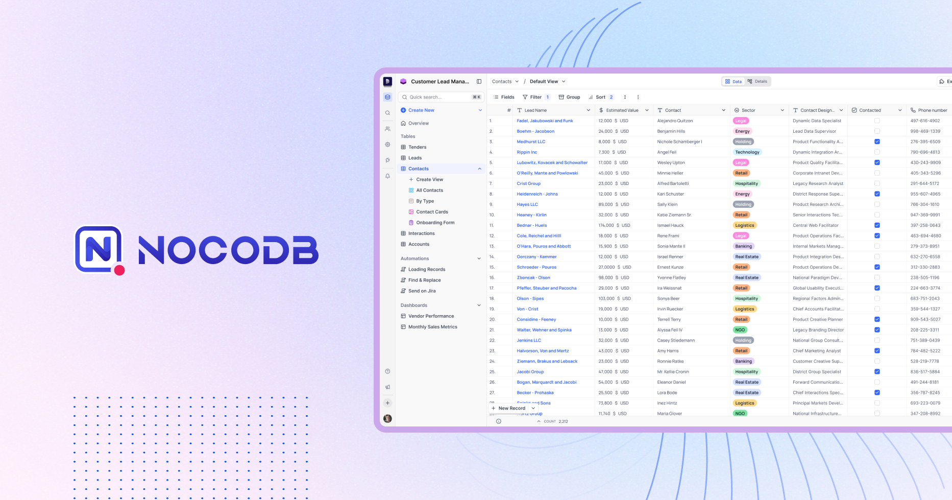 Preview of NocoDB Cloud