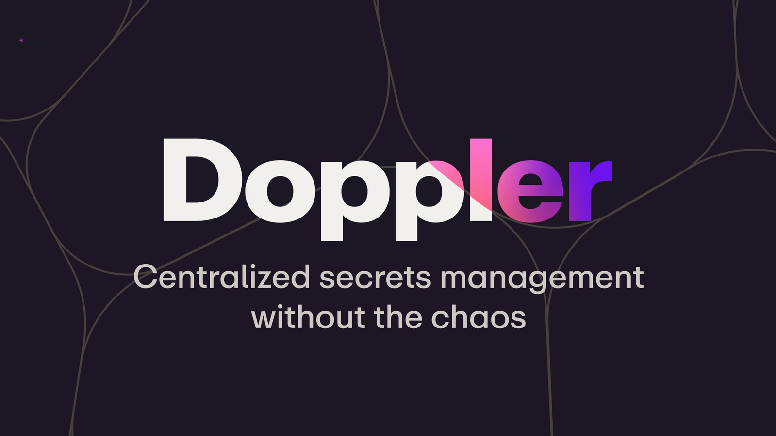 Preview of Doppler | Centralized cloud-based secrets management platform