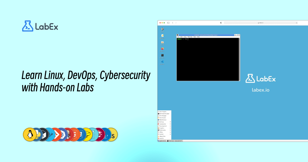 Preview of Free Linux, DevOps & Cybersecurity Labs | LabEx