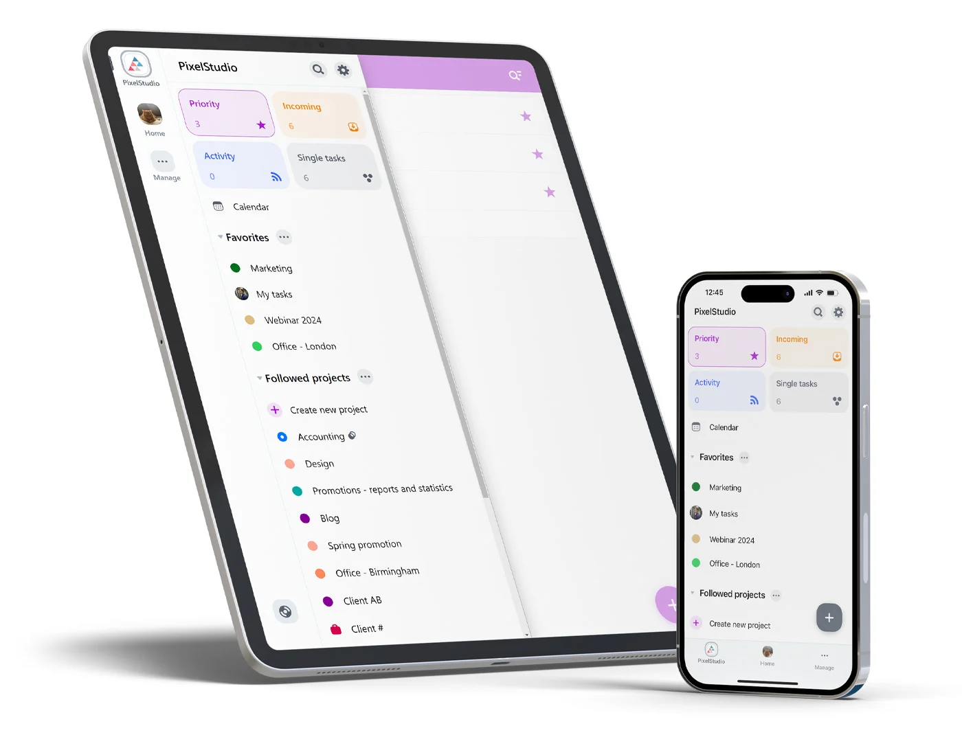 Preview of Nozbe - best project management and collaboration tool