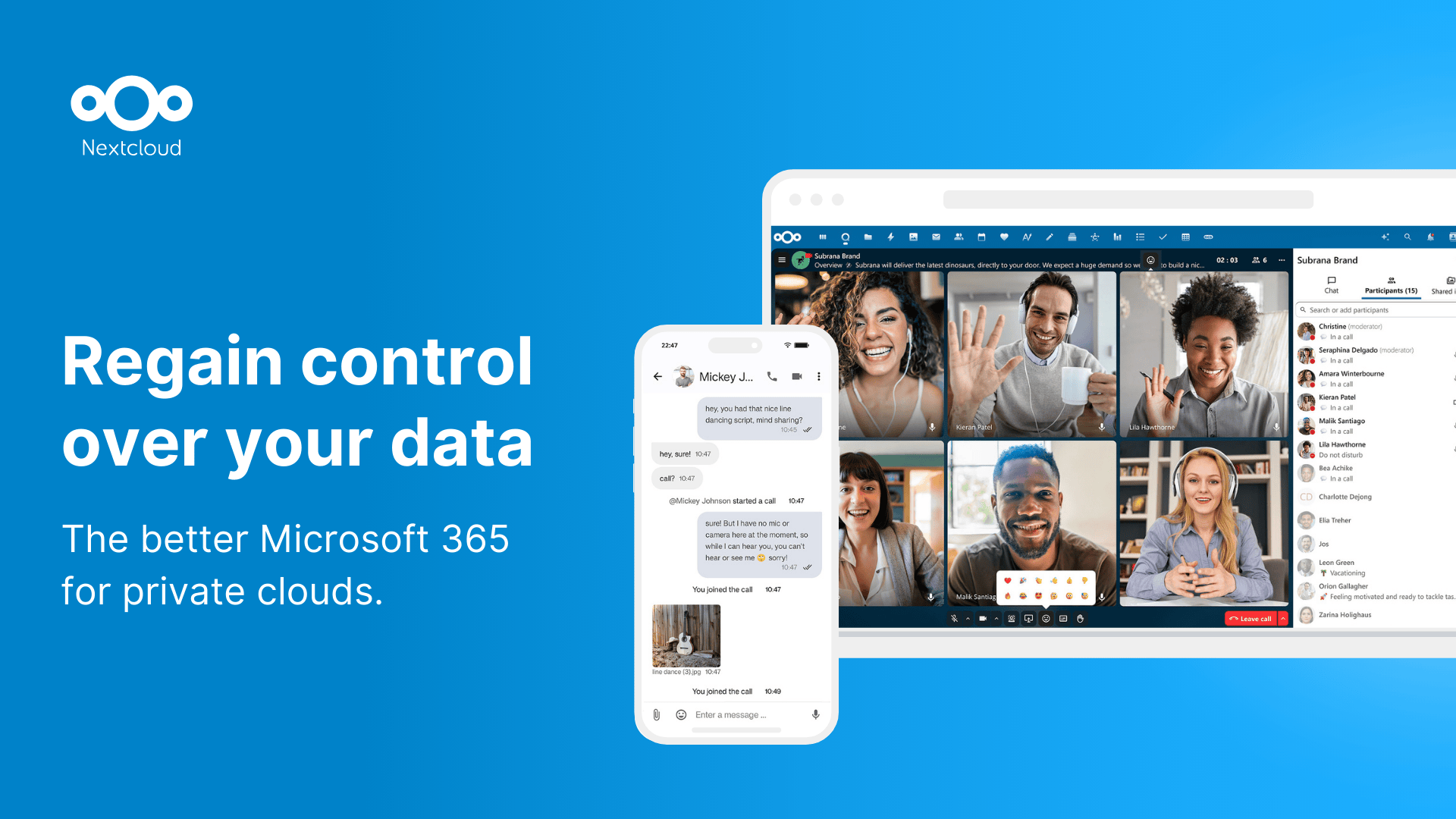 Preview of Nextcloud - Open source content collaboration platform