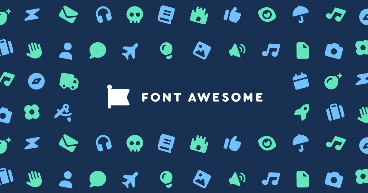 Preview of Font Awesome